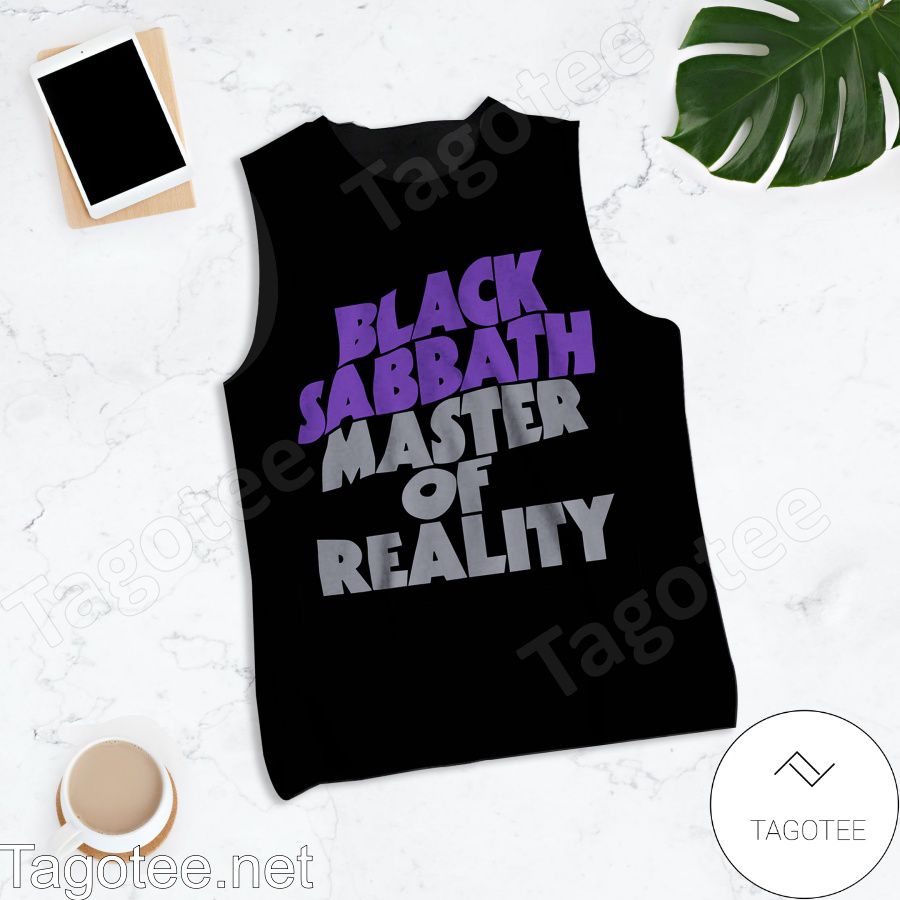 Black Sabbath Master Of Reality Album Cover Tank Top