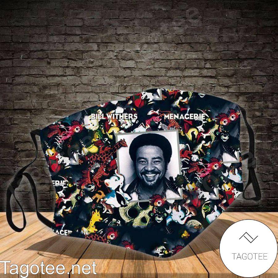 Bill Withers Menagerie Album Cover Face Mask